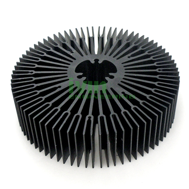 LED heatsink, aluminum extrusion LED star heat sink.