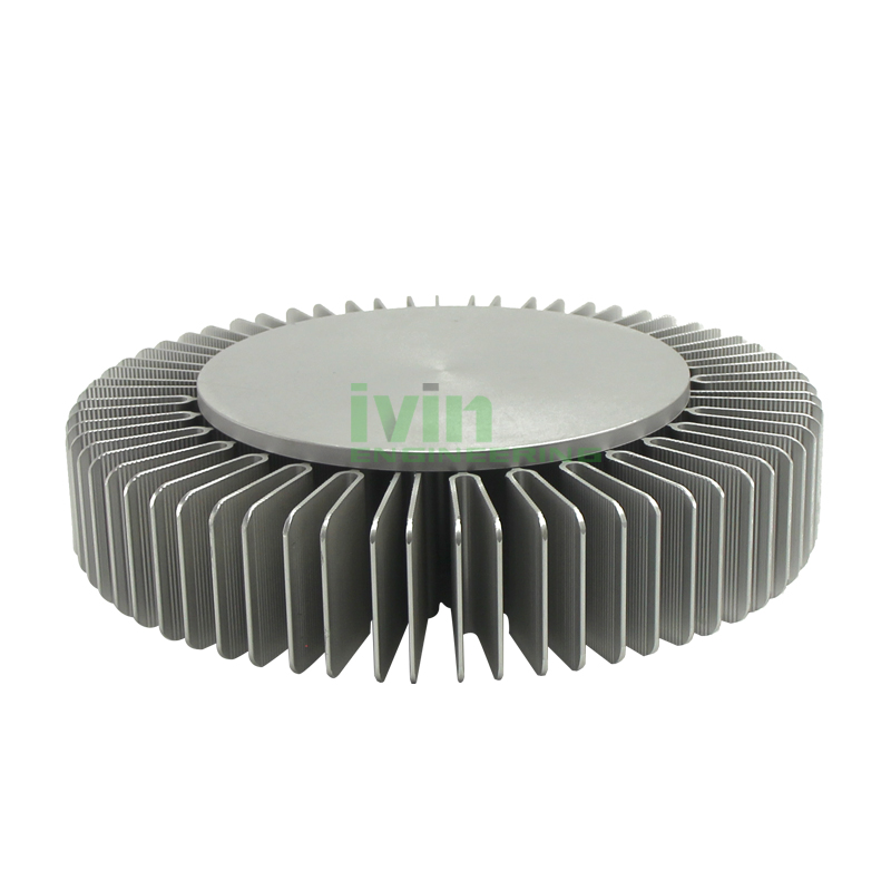 LED low bay heat sink, aluminum low bay heat sink.