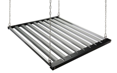 LED grow light housing