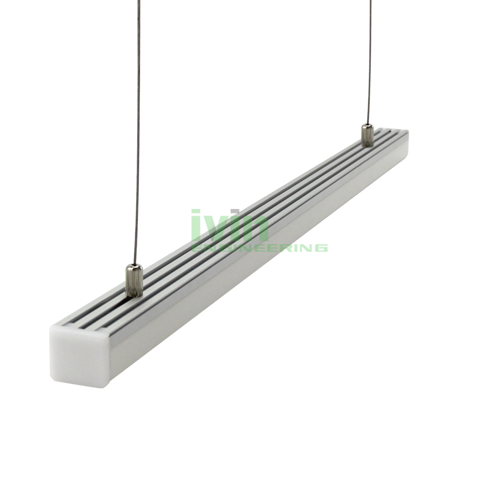LED linear pendant light housing, LED pending light linear housing.
