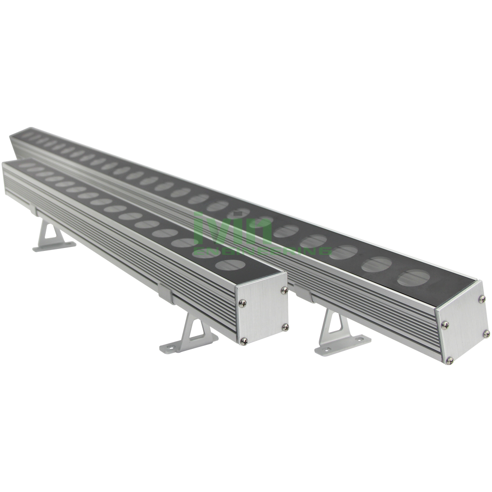 LED Wash wall light heatsink housing, LED heat sink casing.