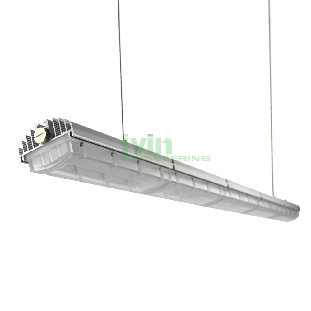Tri-proof LED pendant light housing, IP65 Tri proof LED industirial light housing.
