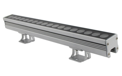 LED washwall light housing